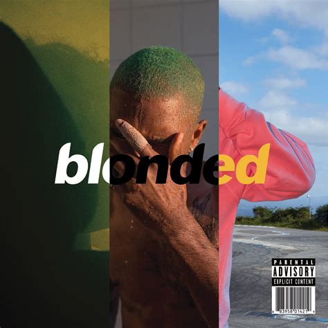 frank ocean blonde cover.